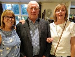 Joint Presidents Maggie and Jane with Jim